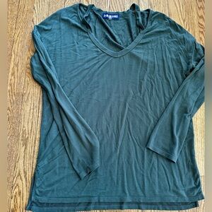 Ink Love and Peace olive green sweatshirt